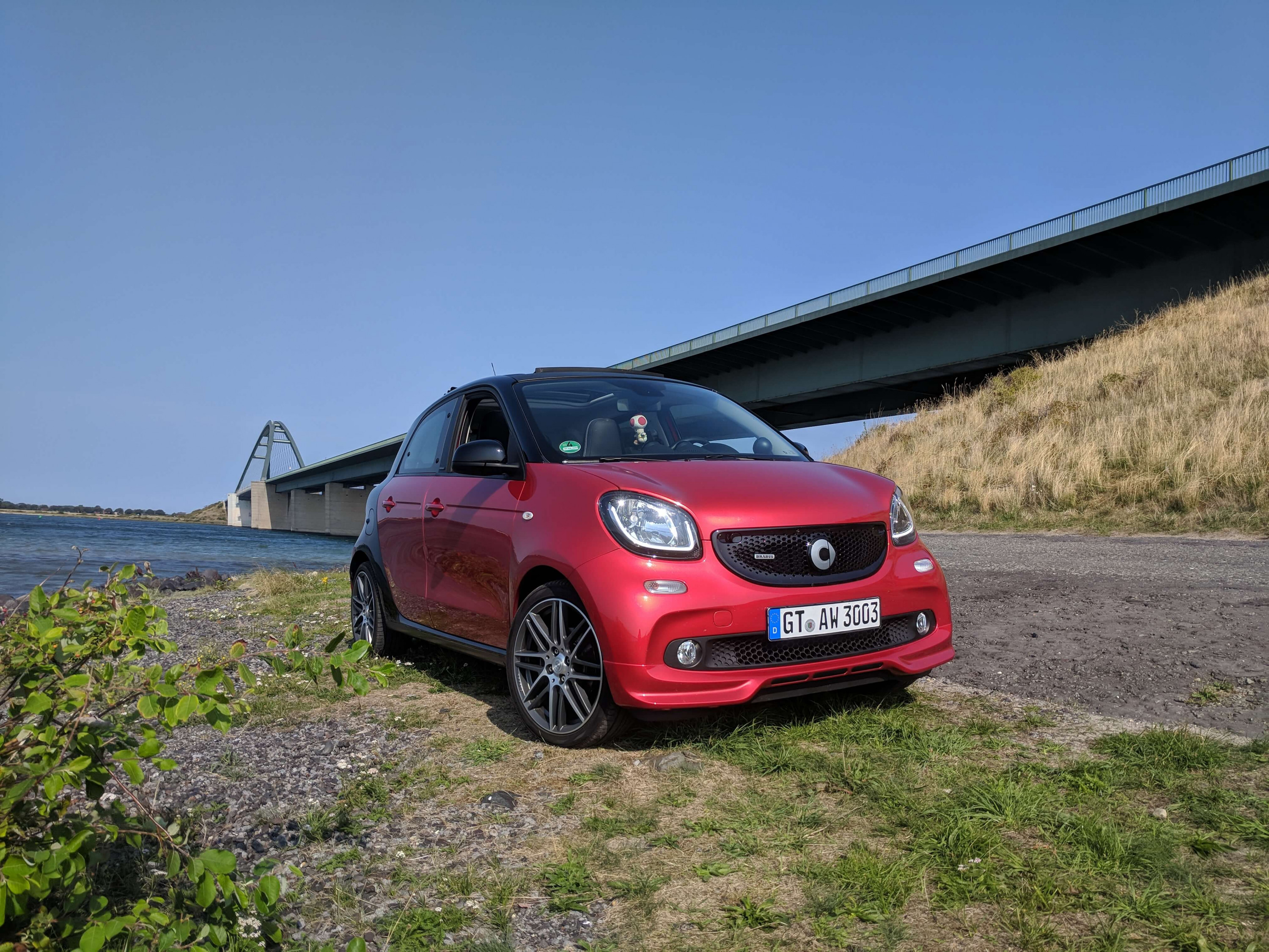 Smart Brabus Xclusive 44 an der Ostsee